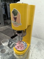 Nouveau design de machine à crème glacée molle spaghetti machine à crème glacée gaufrage nouilles