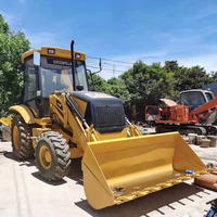 Dijual Backhoe Loader CAT 420F 420E Bekas, Penjualan Backhoe Caterpillar 420 Bekas Murah Di Tiongkok dengan Harga Murah