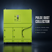 Collecteur de poussière à cartouche industriel, extracteur de fumée de soudage, purificateur d'air vertical pour armoire