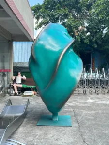 Tùy chỉnh hiện đại <span class=keywords><strong>3D</strong></span> thép không gỉ nghệ thuật Trừu Tượng điêu khắc cho không gian thương mại & vườn ngoài trời - Product Image 6