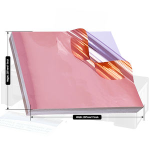 Vente en gros de <span class=keywords><strong>papier</strong></span> autocollant imprimable en or rose vinyle imperméable décalcomanie artisanale pour <span class=keywords><strong>scrapbooking</strong></span>/ordinateur portable/planificateur A4 personnalisable - Product Image 2