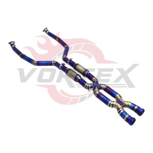 ท่อไอเสีย Vortex Ultra Lightweight Titanium Midpipe X-Pipe สำหรับ BMW M3 E90 E92 E93 4.0L V8 S65 ปี 2007-2013 รุ่นเพิ่มสมรรถนะสำหรับการแข่งขัน - Product Image 3