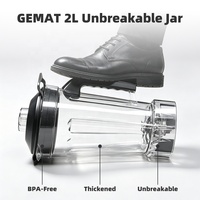 Groothandel Gemat Excellent Blender Industriële Blender van RVS Commerciële Blender 120v Droge Bonen en Fruit Voedselblender