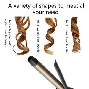 Plancha de Pelo con Tecnología Nueva de Doble MCH, Calentamiento Rápido, Pantalla LCD, Titanio, Rizador de Pelo de 32 mm con Pinza, Estilizador de Pelo de Salón - Product Image 4