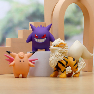 8 pièces / ensemble Pokémon Entraîneur Ash Ketchum <span class=keywords><strong>Pikachu</strong></span> Figurines d'<span class=keywords><strong>action</strong></span> en PVC de dessin animé mignonnes à collectionner - Product Image 4