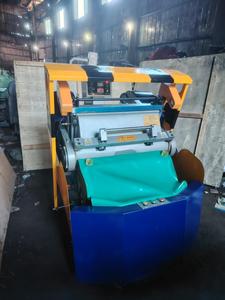 Machine de dé<span class=keywords><strong>coupe</strong></span> et de pliage pour la protection des cadres en tissu, du papier kraft et du carton, avec fonction de dé<span class=keywords><strong>coupe</strong></span> kiss-cut - Product Image 6
