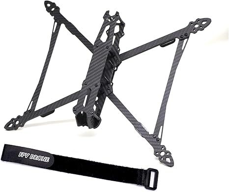 RC FPV Racing Drone Frame 7 Inch 315mm Carbon Fiber Quadcopter Frame Kit 5.5mm Arm DIY Model V2 Foldable Agricultural Drone Use