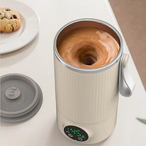 Taza de Café Inteligente Magnética de Acero Inoxidable con Diseño OEM de Fábrica 2025, Recargable por USB - Product Image 4