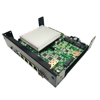 Mini PC sin Ventilador, Router Firewall SFP Pfsense, 3*RJ45 1G y 1*1G SFP, Router VPN, Servidor SFP, Mini PC para Seguridad de Red