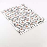 Fabricante de placa de circuito impreso de aluminio LED de Shenzhen OEM ISO9001 ROHS Rogers