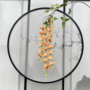 Monet Garden Wedding Stage Flower Flower artificiale per sala soffitto rosa fiore decorazione di nozze banchetto - Product Image 6