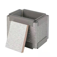 Panneau d'isolation de conduit d'air pré-isolé HVAC et panneau de conduit en mousse phénolique Pf