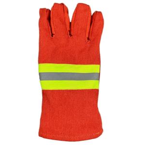 Guantes de Seguridad Personalizables al por Mayor Directo de Fábrica, Guantes de Rescate de Algodón Naranja para Bomberos, Resistentes al Fuego y al Calor - Product Image 2