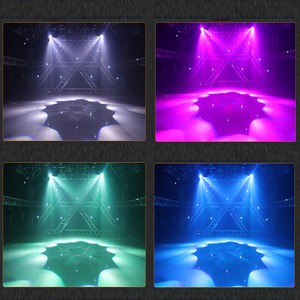 SC LED éclairage 6x10W <span class=keywords><strong>Sonos</strong></span> faisceau plat lumière RGBA 4in1 Led Par lumière pour DJ scène Disco - Product Image 6