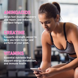 OEM ODM Creatine Monohydrate Gummies with Creatine Monohydrate Strengthen Muscle Accelerate Recovery Energy Cognition - Product Image 6