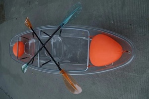Kayak transparent LIMELIGHT avec siège flottant pour sports nautiques, kayak transparent - Product Image 4