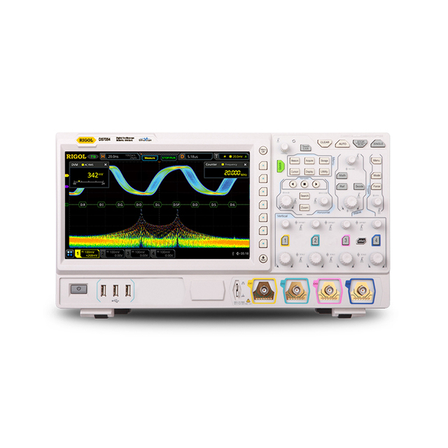 RIGOL DS7014/DS7024/DS7034/DS7054 Digital Oscilloscope 4-Channel 10GSa/s with 100-500MHz Bandwidth and 500Mpts Memory
