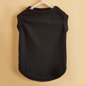 High Quality Modern Spring Summer Dog T-shirt Vest Polyester Cotton Print XS/S/M/L Sizes for Dogs Cheap Wholesale - Product Image 5