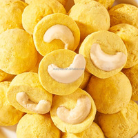 Snacks Gevriesdroogde Snoepjes Fruit Aardbei Durian En Mango Coating Cashewnoten Centrum