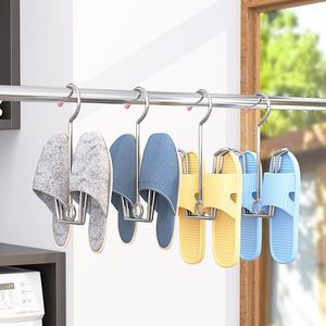 Stainless Steel U Shaped Shoe <b>Rack</b> Reinforced Hanging Drying <b>Rack</b> For Balcony Dormitory Mobile Design - Product Image 1