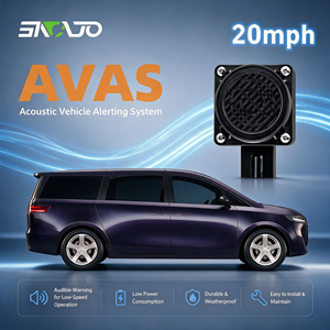 Haut-parleur d'avertissement pour piétons N5LVS-b 12V IP67 compatible AVAS, EVAS, FMVSS 141 et ECE R138, ajustement universel, personnalisable OEM - Product Image 1
