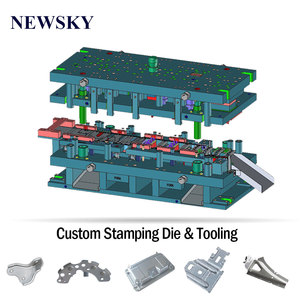 Matriz de Estampado de Aluminio de Alta Precisión, Suministro Directo de Fábrica, Molde de Punzonado, Molde para Viga Anticolisión, Molde para Vehículos, Matriz Progresiva para Automóviles - Product Image 2