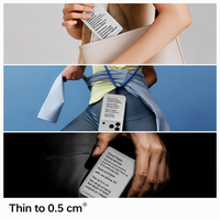 Liseur électronique XTEINK X3 Mini avec écran E-Ink de 3,7 pouces, ultra léger (58 g), lecteur de livres électroniques magnétique de poche pour téléphone portable, fixation au dos
