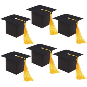 Caja <span class=keywords><strong>de</strong></span> Regalo <span class=keywords><strong>con</strong></span> Forma <span class=keywords><strong>de</strong></span> Birrete <span class=keywords><strong>de</strong></span> Doctor, Caja <span class=keywords><strong>de</strong></span> <span class=keywords><strong>Dulces</strong></span> para Graduación, Recuerdo <span class=keywords><strong>de</strong></span> Fiesta, Caja <span class=keywords><strong>de</strong></span> <span class=keywords><strong>Dulces</strong></span> DIY para Graduación - Product Image 1
