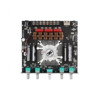 Amplificateur audio stéréo Newrj Xy-S220h Tda7498e 2.1 canaux Bt 5.1 avec caisson de basses 160Wx2+220W, carte amplificateur de puissance