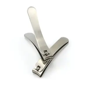 Siêu sắc nét cắt móng tay Nhà cung cấp mạnh mẽ thép không gỉ xách tay Nail Cutter Nail Clipper