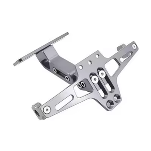 Soporte de montaje para matrícula trasera de motocicleta y luces de señal de giro para Yamaha MT07 MT09 MT10 R1 para <span class=keywords><strong>Kawasaki</strong></span> <span class=keywords><strong>Z750</strong></span> Z800 para Honda - Product Image 5