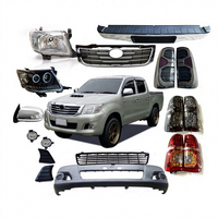 Maictop Accessoires de voiture Pare-chocs avant et arrière Phare arrière Pièces de carrosserie pour Hilux Vigo 2012 2013 2014 MT-VG-BD standard