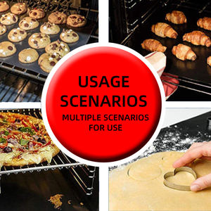 Tapis de <span class=keywords><strong>cuisson</strong></span> réutilisable pour barbecue, résistant, sans PFOA, antiadhésif - Product Image 2