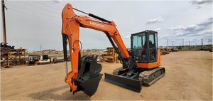 Petite excavatrice Hitachi d'occasion d'origine japonaise, mini-excavatrice ZX60, excavatrice d'occasion à vendre - Product Image 5