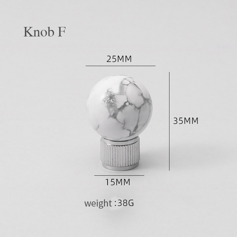 Bouton F:L25 * H35mm * Diamètre de la base: 15mm