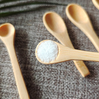 Sendok bambu 7.5cm, arloji es krim, kopi kecil, madu, bumbu, sendok l sendok bambu