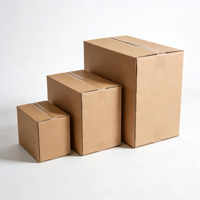 Caja de Envío de Cartón Resistente con Impresión Personalizada, Cajas de Cartón Kraft Extra Grandes para Envíos, Caja de Cartón Corrugado para Transporte