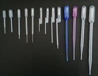 Pipette plastique jetable TP-DB10100 100ul Pipettes Pasteur graduées à double ampoule