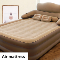 Matelas pneumatique OEM avec pompe intégrée pour un confort constant, série Standard, oreiller de luxe, pliable