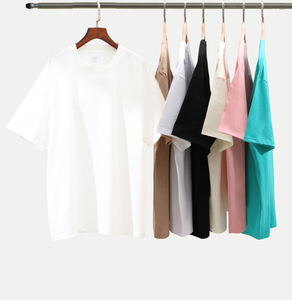 MT2574 T Shirt Manufacturer 220 Grams 100% Cotton Regular Fit <b>Plain</b> T-Shirts for Men - Product Image 3