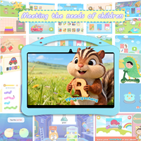 Tablet Anak Pintar Terlaris Baru 10.1-inci HD Kamera Ganda 4000mAh Android 13 MTK Octa Core Wi-Fi GSM Slot Kartu Sim Kontrol Orang Tua