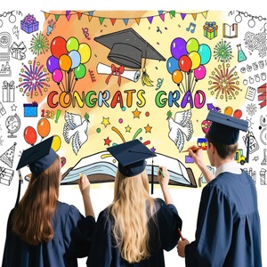 <span class=keywords><strong>IN</strong></span> PACK Rotolo di Carta da Colorare per Feste di <span class=keywords><strong>Laurea</strong></span> per Bambini, Carta da <span class=keywords><strong>Disegno</strong></span> Fai-da-Te, Carta da Colorare Personalizzata - Product Image 3