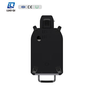 <span class=keywords><strong>Four</strong></span> à pizza miniature à double combustible, gaz et granulés, pliable, autoportant, en fer, pour cuisine de jardin extérieure, avec base rotative - Product Image 2