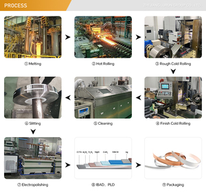 Chất lượng cao tùy chỉnh 0.03mm-0.04mm cán nguội hợp kim matel cuộn dây/dải/Lá/cuộn với tuyệt vời sau bán hàng - Product Image 5