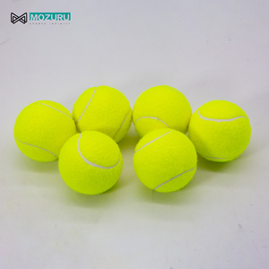 MOZURU 사용자 정의 로고 ITF 승인 저렴한 벌크 Pelotas 드 테니스 비치 볼 Pelota 드 테니스 공