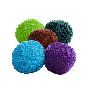 Pet Supplies produttore Luxury Mop peluche Crinkle Ball <span class=keywords><strong>Dog</strong></span> Chew <span class=keywords><strong>Toy</strong></span> Interactive Soft Tooth Brush Multi Color Cat <span class=keywords><strong>Dog</strong></span> <span class=keywords><strong>Toy</strong></span> Ball - Product Image 1