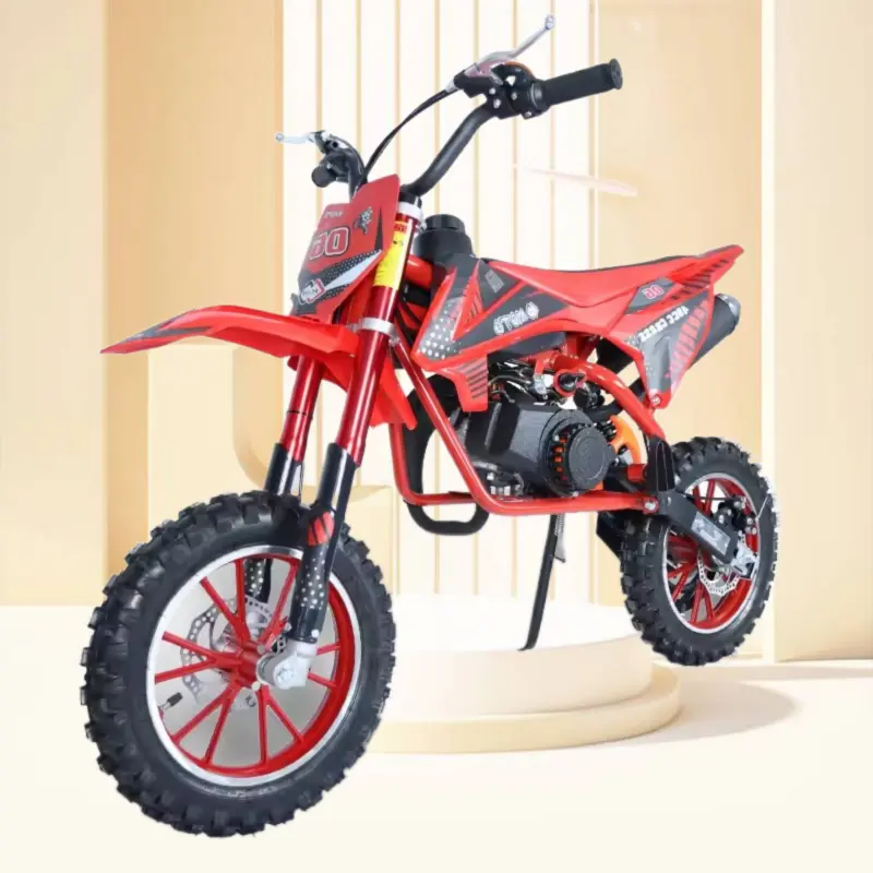 Sepeda motor Trail gas Mini 49cc 2 Tak, sepeda motor Mini untuk remaja