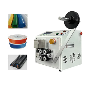 LY Automatic Hot and Cold Tube Cut <b>Machine</b> Cloth <b>Tape</b> Cutting <b>Machine</b> Magic Sticker Tube Zipper Heat Shrink Cutter LCD Screen - Product Image 3