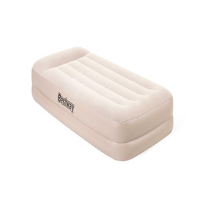 Bestway 67694 – matelas pneumatique triech à deux places avec pompe à courant alternatif intégrée, oreiller intégré de 75 pouces. X 38 pouces. X 16.5 pouces. - Product Image 1