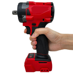 Roter 18V 1/2-Zoll Vierkant-Elektroschrauber 3500 U/min Autoreparatur Li-Ionen-Akkuschrauber LED-Arbeitslicht Einstellbarer Schlagschrauber - Product Image 2